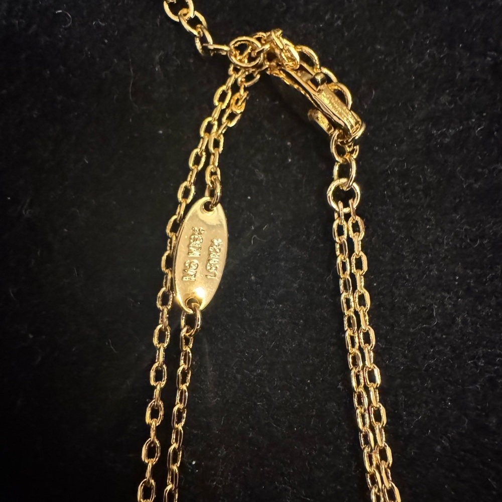 Louis Vuitton Monogram Gold Charm Necklace - Picture 5 of 6